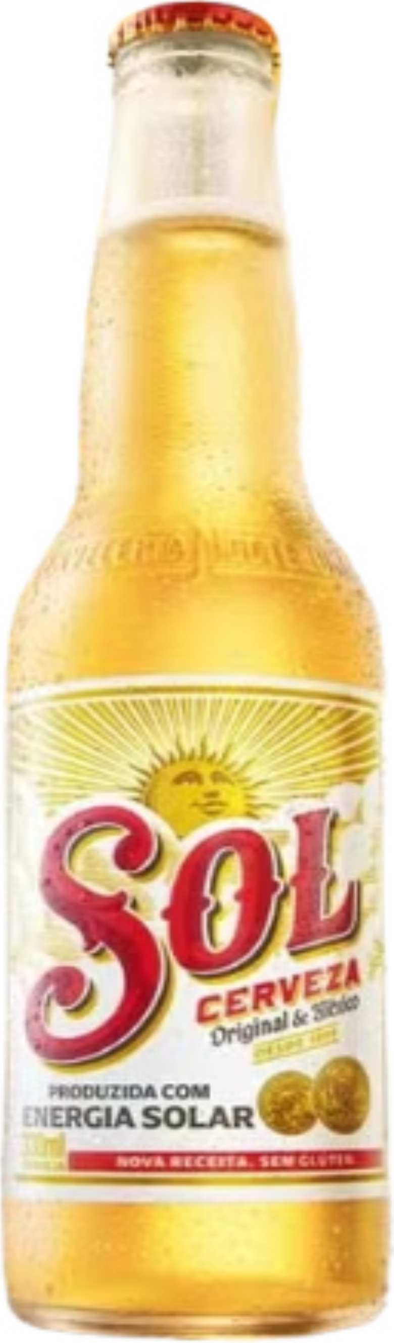 Cerveja Sol LN s/ Glúten 330ml