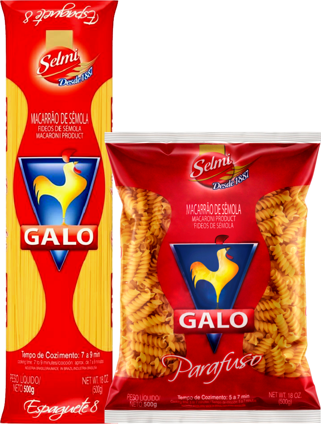 Macarrão Galo Sêmola 500g
